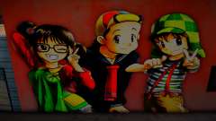 Mural Anime El Chavo для GTA San Andreas