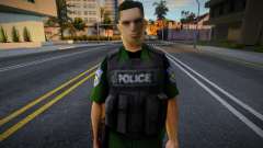 Chris from Resident Evil (SA Style) для GTA San Andreas
