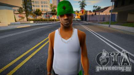 New Grove Street Member v1 для GTA San Andreas