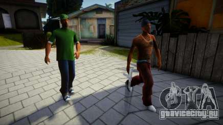 Sweet and Og Loc - The Grove для GTA San Andreas