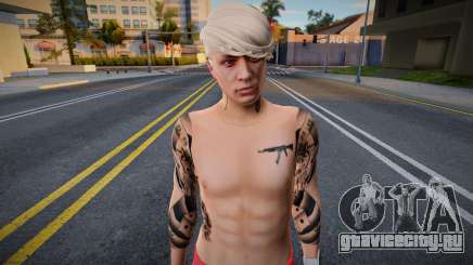 Skin Man beach v2 для GTA San Andreas