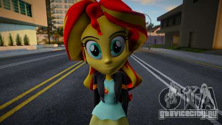 My Little Pony Sunset shimmer EQG3 Outfit для GTA San Andreas