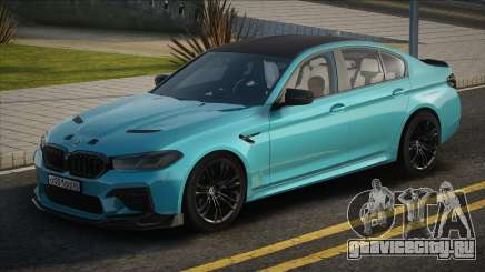 BMW M5 F90 [Blue] для GTA San Andreas