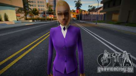 Stewardess from the Cutscene для GTA San Andreas