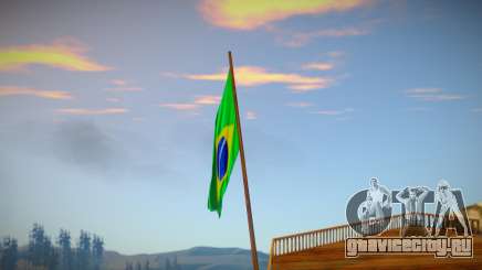 Brazil flag for Mount Chiliad для GTA San Andreas