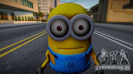 Minion dave (minions rush) skin V2 для GTA San Andreas