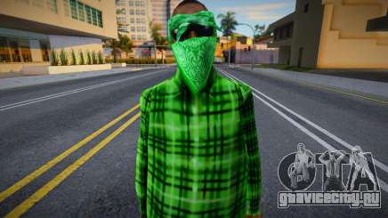 New Grove Street Member v2 для GTA San Andreas