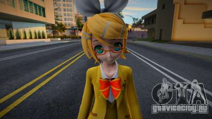 PDFT Kagamine Rin School Outfit для GTA San Andreas