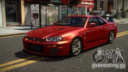 Nissan Skyline R34 GTR Z-Style для GTA 4