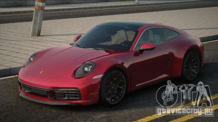 Porsche 911 (992) Red для GTA San Andreas