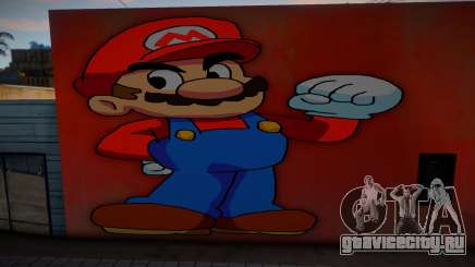 Mural Anime Mario для GTA San Andreas