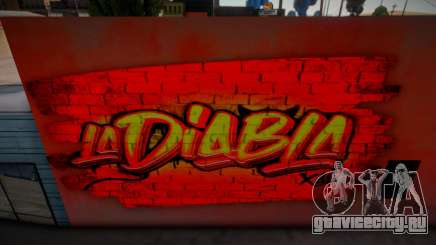 Mural East Los Santos - La Diabla для GTA San Andreas