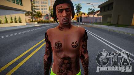 Skin Man beach v4 для GTA San Andreas