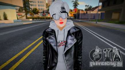 Skin Gangster White Tiger Motorcycle для GTA San Andreas