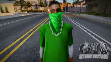 New Grove Street Member v4 для GTA San Andreas