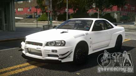 Nissan Skyline R34 GT-R LR-S для GTA 4