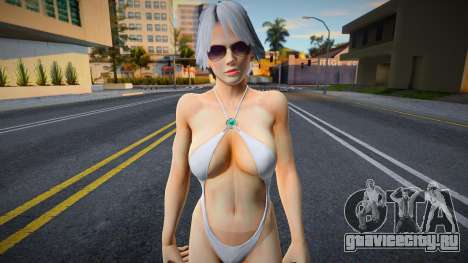 Dead Or Alive 5 - Christie (Hotties Swimwear) v5 для GTA San Andreas