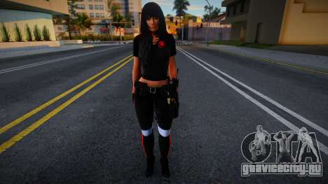 Skin Paramedic Girl v2 для GTA San Andreas