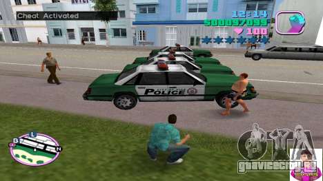 Spawn Police Car для GTA Vice City