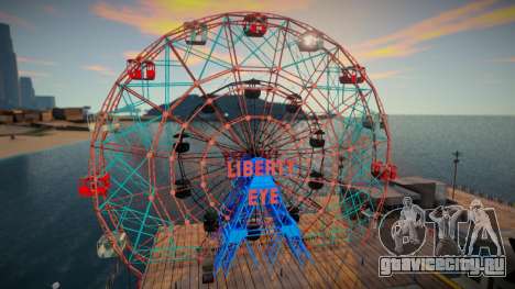 Ferris Wheel from GTA IV to GTA SA для GTA San Andreas