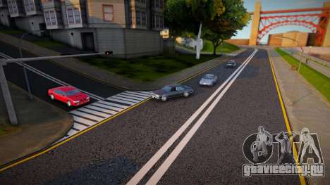 SF roads для GTA San Andreas
