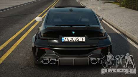 BMW G20 330İ Black для GTA San Andreas
