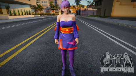 Dead Or Alive 5 - Ayane (Costume 3) v3 для GTA San Andreas