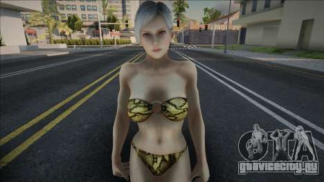 Dead Or Alive 5 - Christie (Player Swimwear) v6 для GTA San Andreas