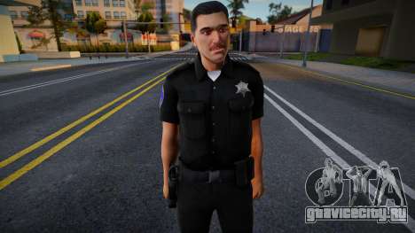 Sfpd1 with facial animation для GTA San Andreas