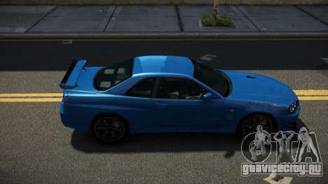 Nissan Skyline R34 M-Sport V1.0 для GTA 4