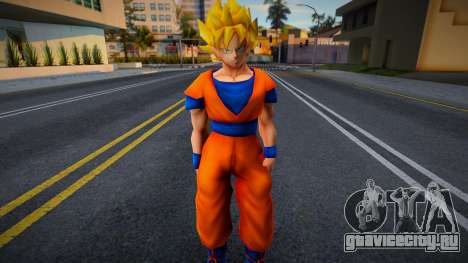 Goku SSJ skin in sa для GTA San Andreas