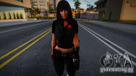 Skin Paramedic Girl v2 для GTA San Andreas