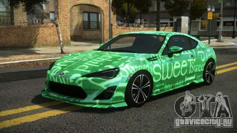 Subaru BRZ G-Sport S1 для GTA 4