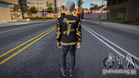 NieR Re[in] 9S - Casual V2 Varsity Jacket DLC Th для GTA San Andreas