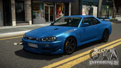 Nissan Skyline R34 M-Sport V1.0 для GTA 4