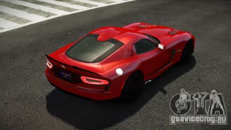 Dodge Viper SRT 14th для GTA 4