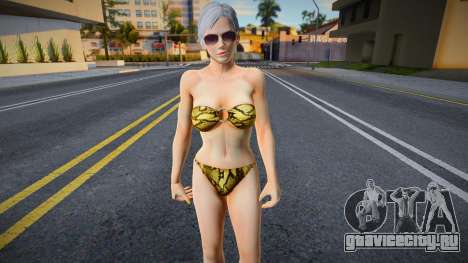 Dead Or Alive 5 - Christie (Player Swimwear) v3 для GTA San Andreas