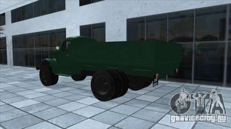GAZ-51 with black plates and new lights для GTA San Andreas