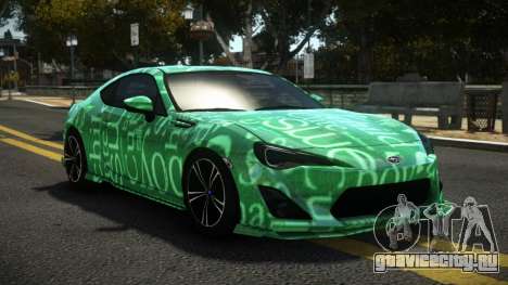 Subaru BRZ G-Sport S1 для GTA 4