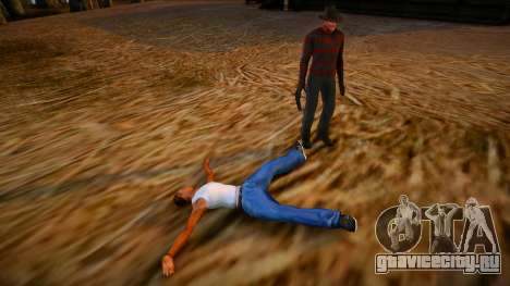 Freddy Krueger Cleo Mod для GTA San Andreas