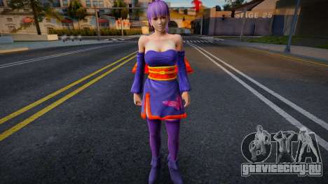 Dead Or Alive 5 - Ayane (Costume 3) v8 для GTA San Andreas