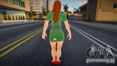 Female Soldier 1 from Street Fighter 5 для GTA San Andreas