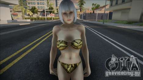 Dead Or Alive 5 - Christie (Player Swimwear) v4 для GTA San Andreas