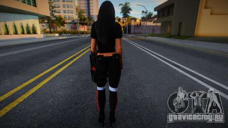 Skin Paramedic Girl v2 для GTA San Andreas