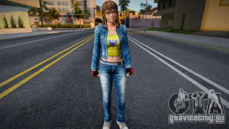 Dead Or Alive 5: Ultimate - Hitomi New Costume 1 для GTA San Andreas