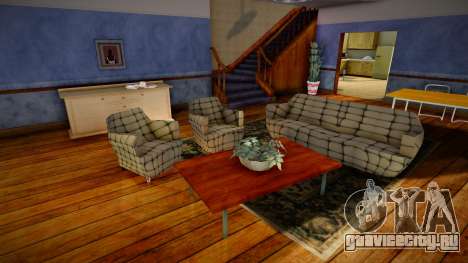 Новый телевизор и мебель для GTA San Andreas