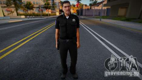 Sfpd1 with facial animation для GTA San Andreas