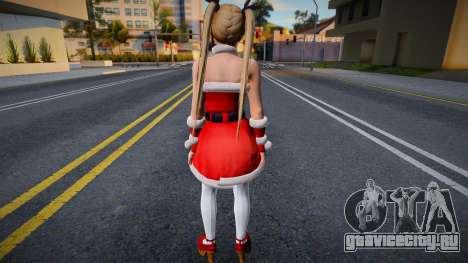 Dead Or Alive 5U - Marie Rose Santa Helper для GTA San Andreas