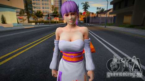 Dead Or Alive 5 - Ayane (Costume 5) v8 для GTA San Andreas