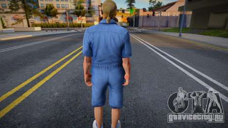 Dwayne HD with facial animation для GTA San Andreas